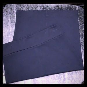 F21 Navy Knee Length Skirt